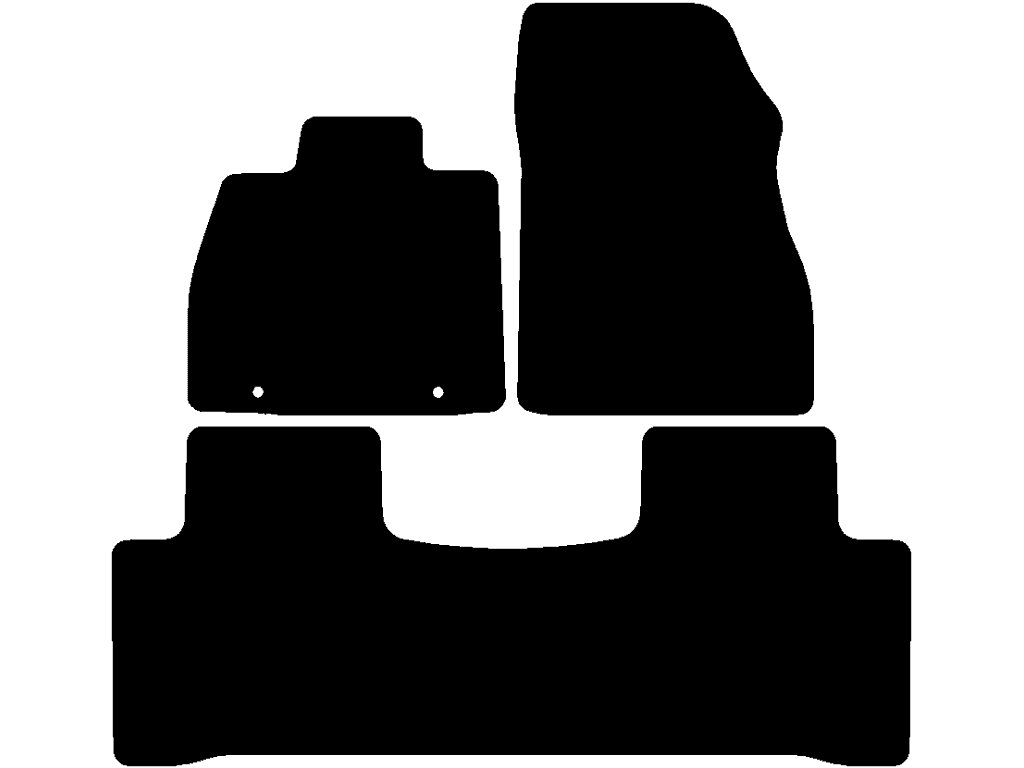 Tappetino posteriore senza sistema di fissaggio