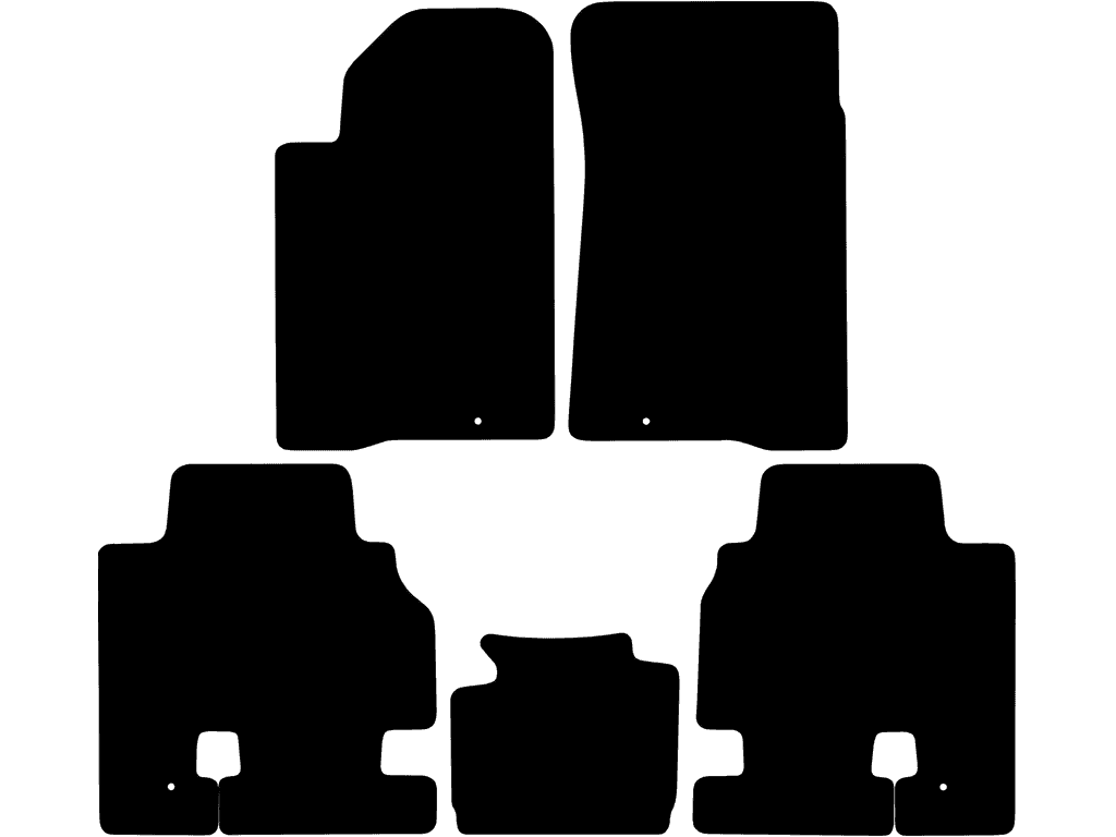 Tappetini per SsangYong Kyron 2005 - 2009
