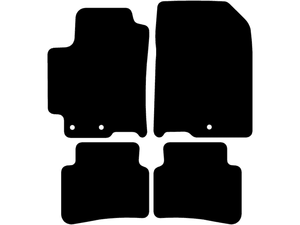 Tappetini per Kia Rio 2017 - 2026