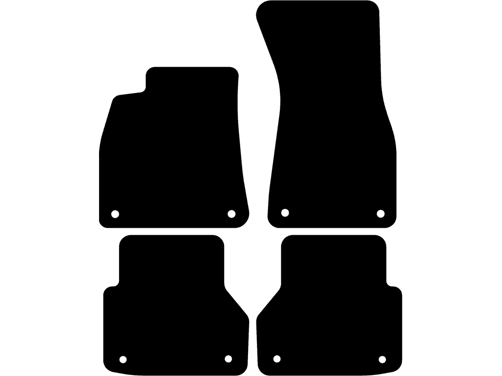 Tappetini posteriori con sistema di fissaggio