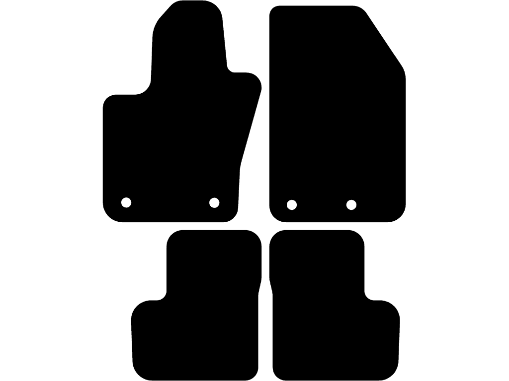 Lato passeggero con sistema di fissaggio