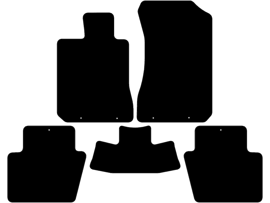 Tappetini per Honda Legend KB1 2005 - 2009