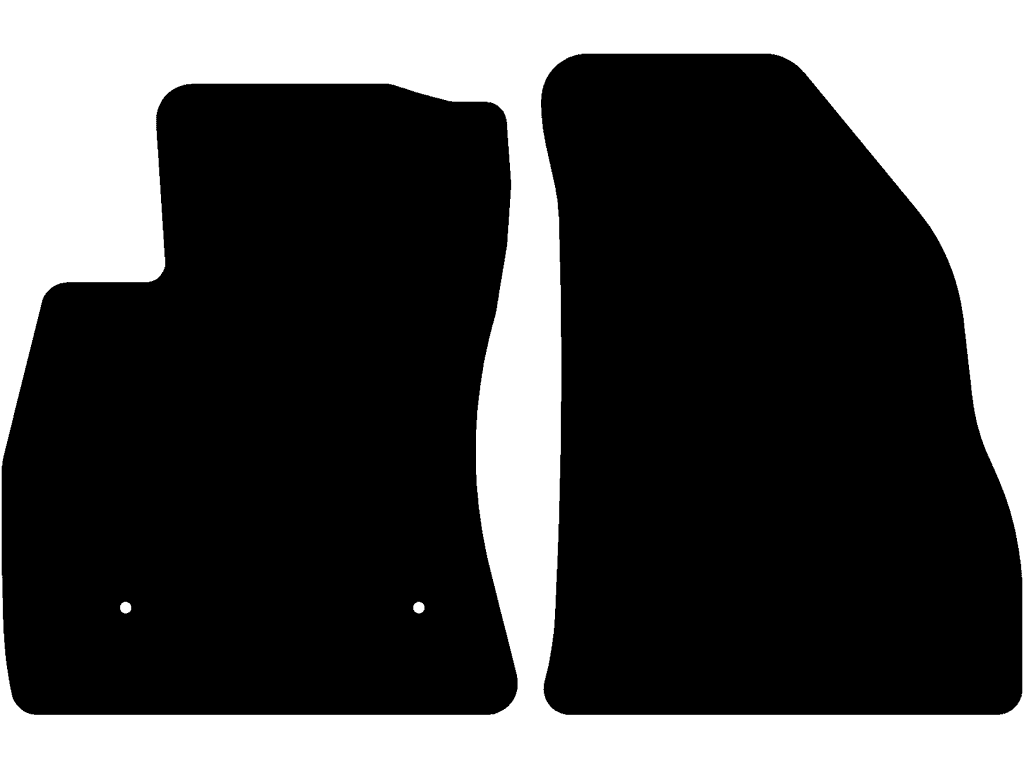 Lato passeggero senza sistema di fissaggio