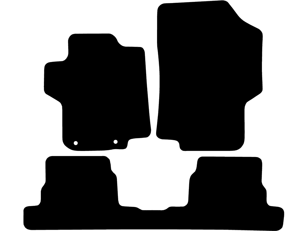 Tappetini per Peugeot 1007 2005 - 2009