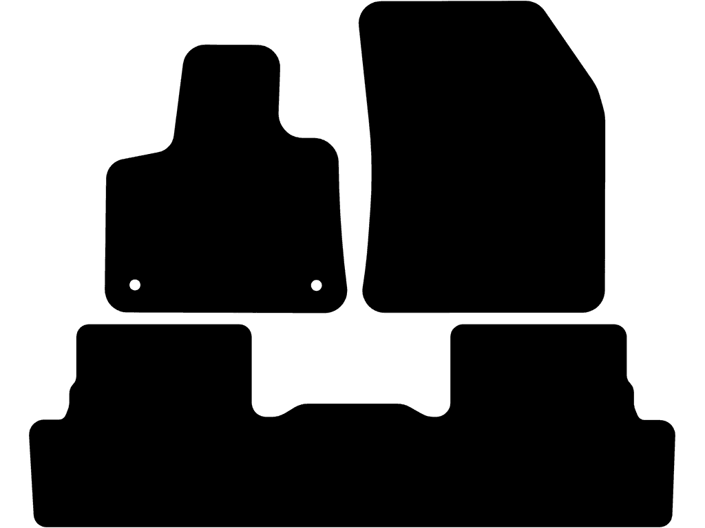 3008 Phase 2 | Tappetino posteriore unico | Versione 1