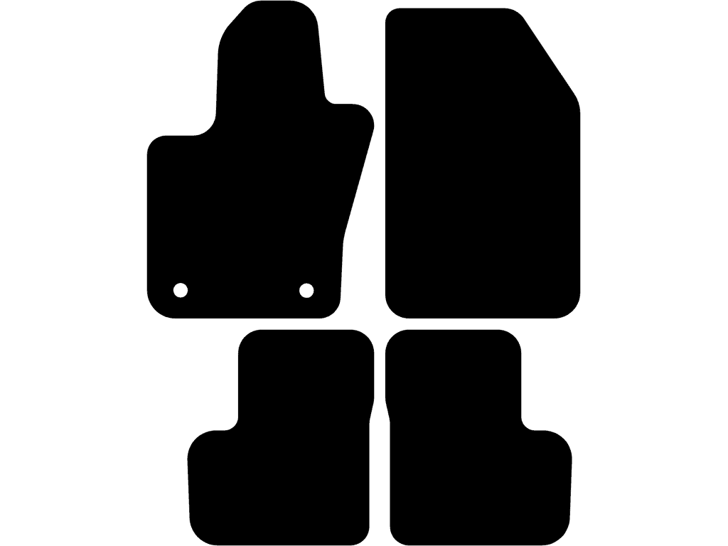 Lato passeggero senza sistema di fissaggio