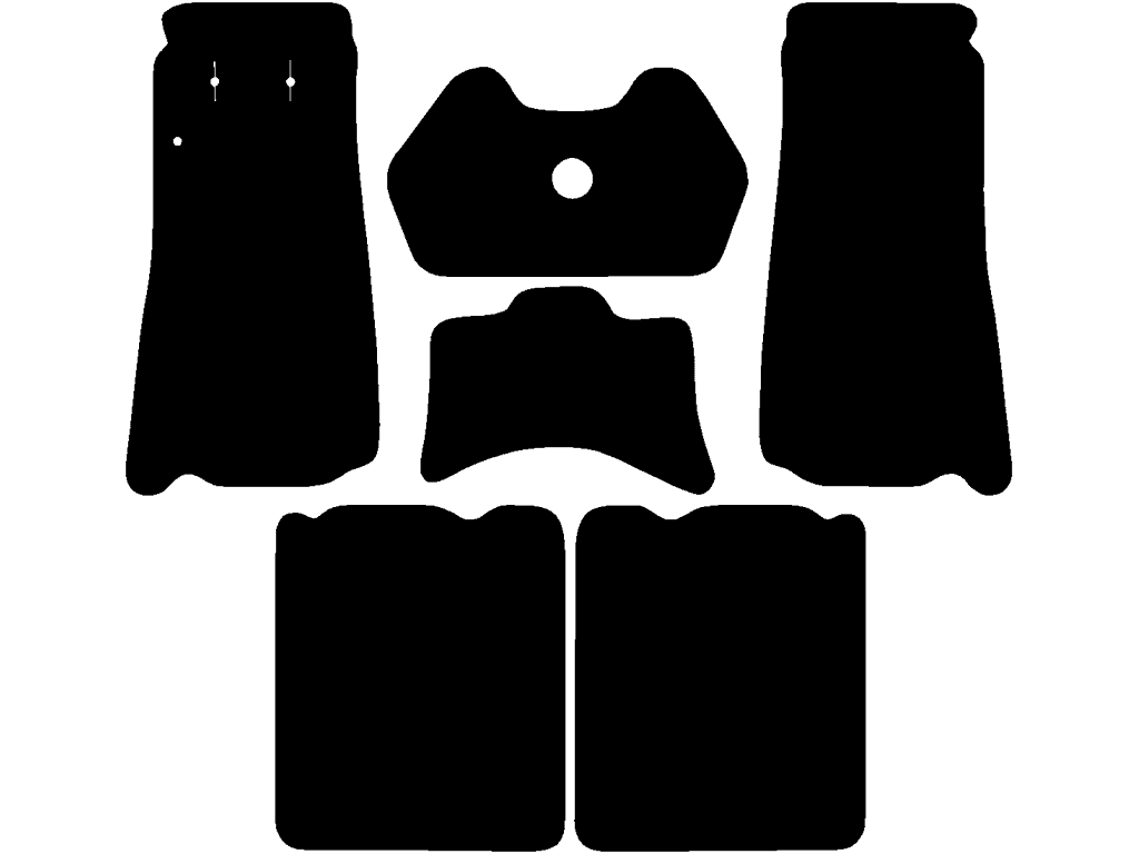 Tappetini per Volvo PV544 1958 - 1969