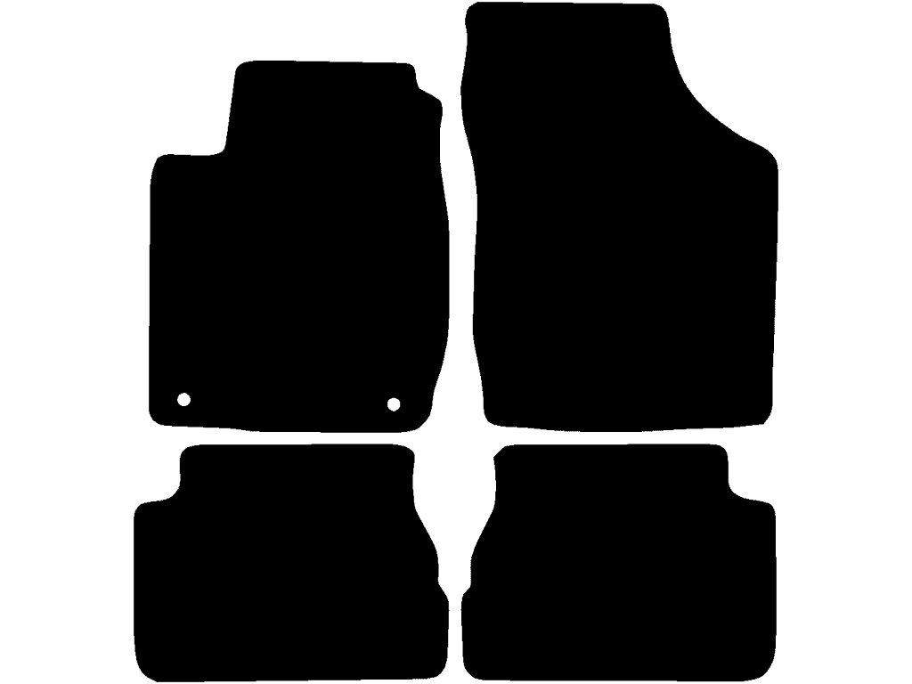 Tappetini per Kia Rio 2000 - 2003