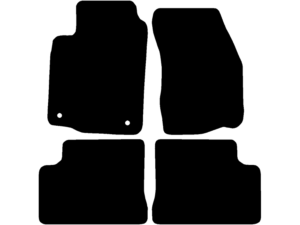 Tappetini per Mitsubishi Colt 1998 - 2004