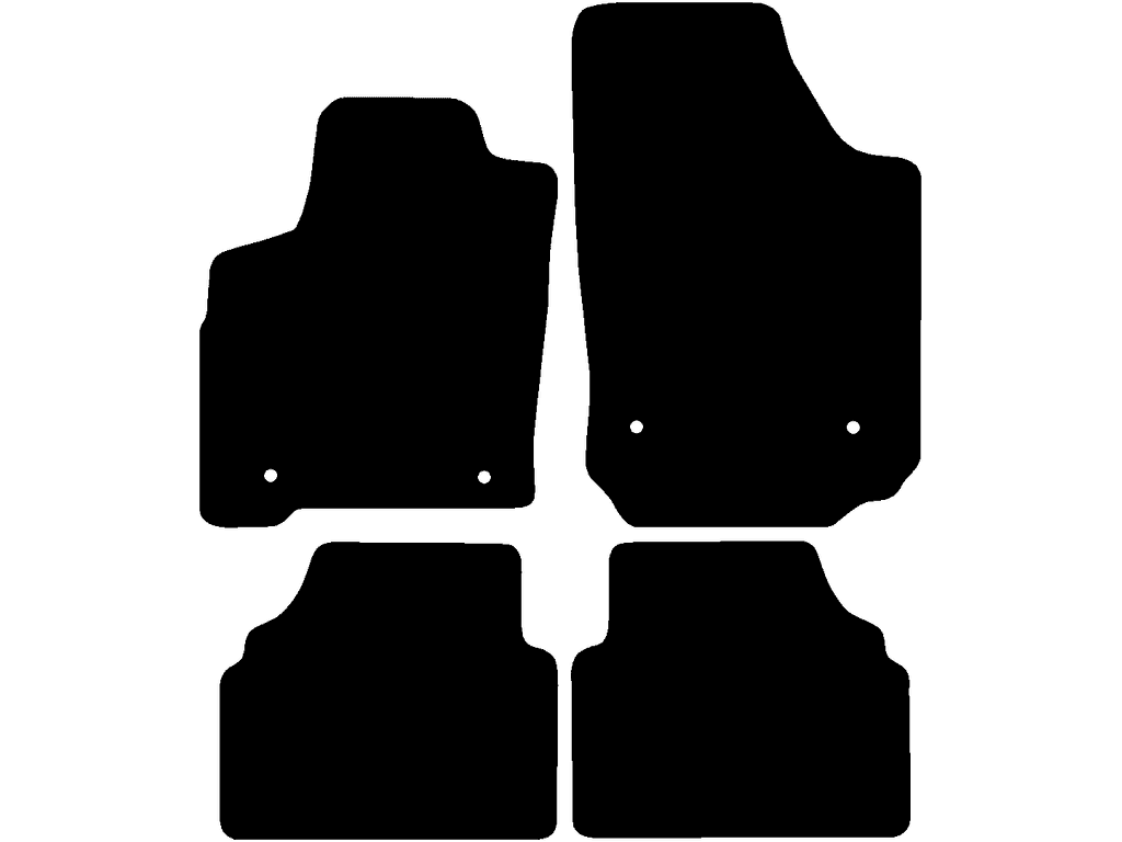 Tappetini per Opel Meriva A 2003 - 2010
