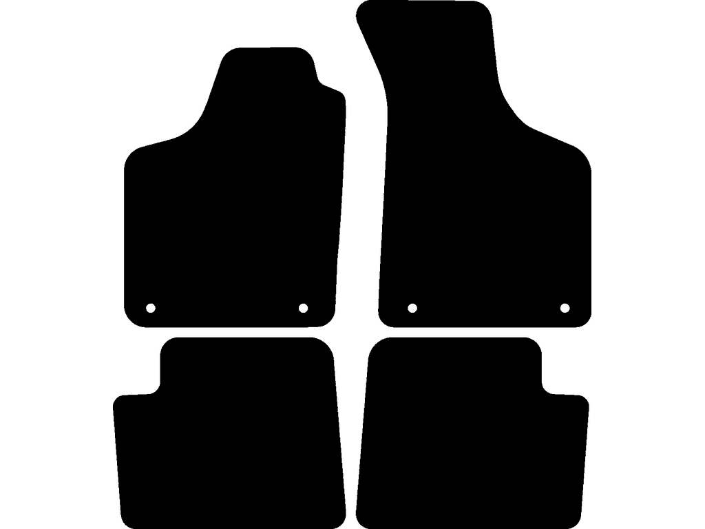 1 | Lato passeggero con sistema di fissaggio