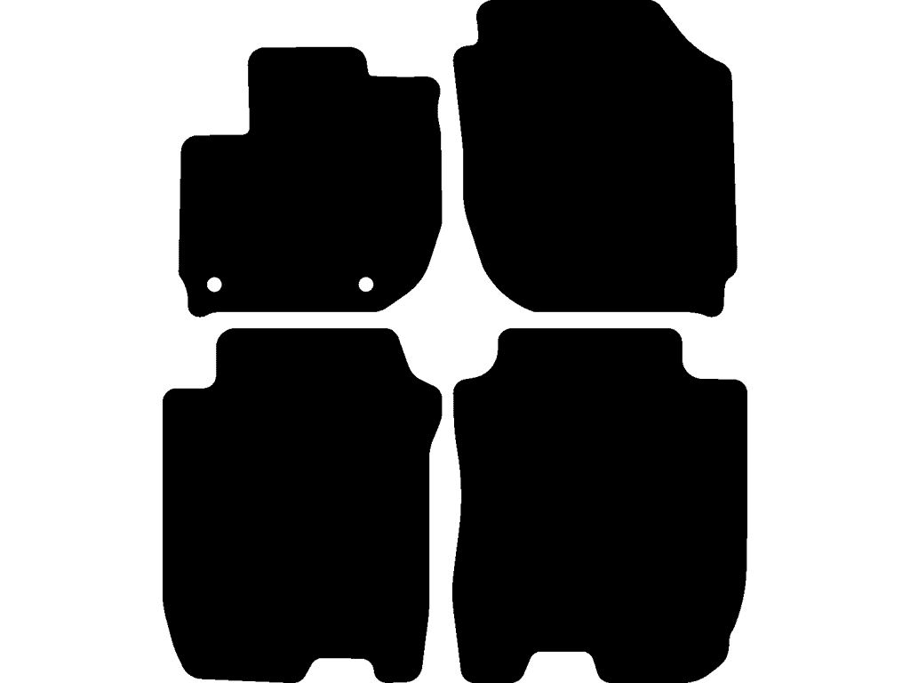 Lato passeggero senza sistema di fissaggio