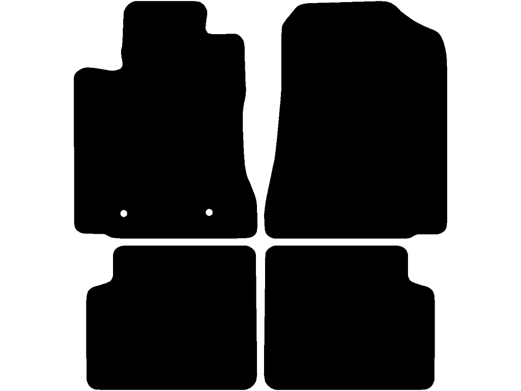 Tappetini per Toyota Corolla 2004 - 2007