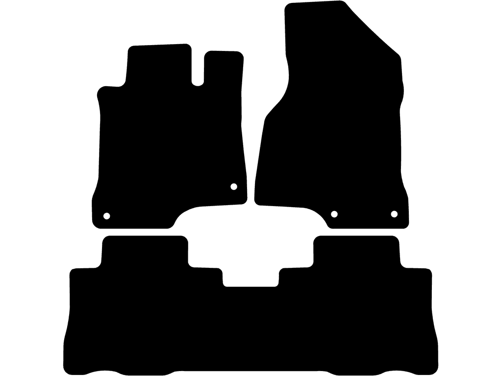 Tappetini per Chevrolet Captiva 2011 - 2013