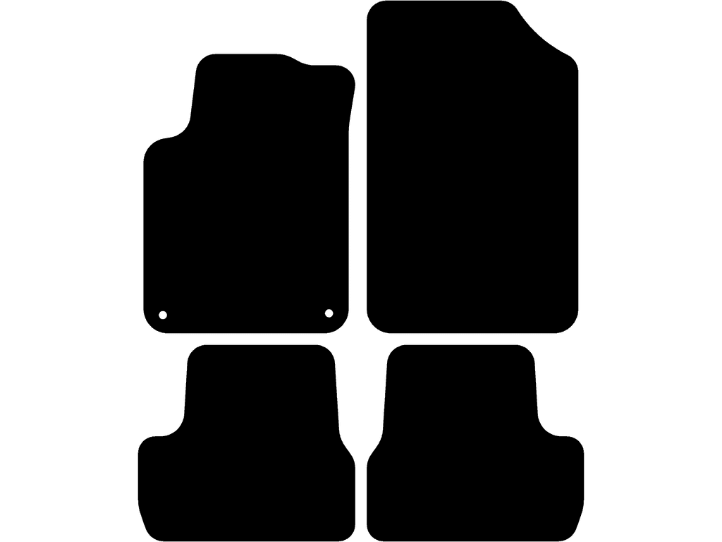 Tappetini per Citroën C3 2009 - 2013