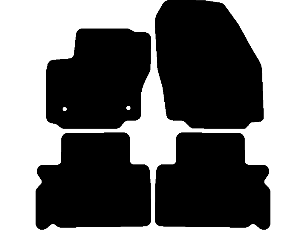 5 posti | Distanza punti di fissaggio (conducente) 25.1 cm