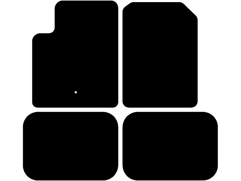 Tappetini per Dodge Journey 2008 - 2011