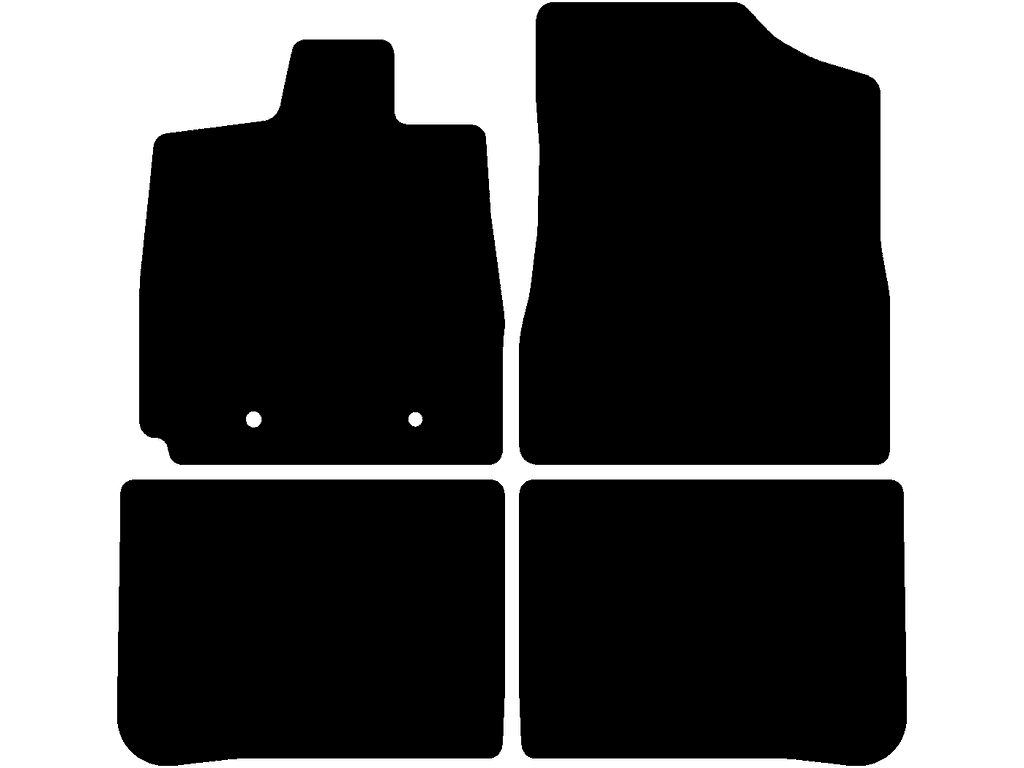 Tappetini per BYD Han 2022 - 2026