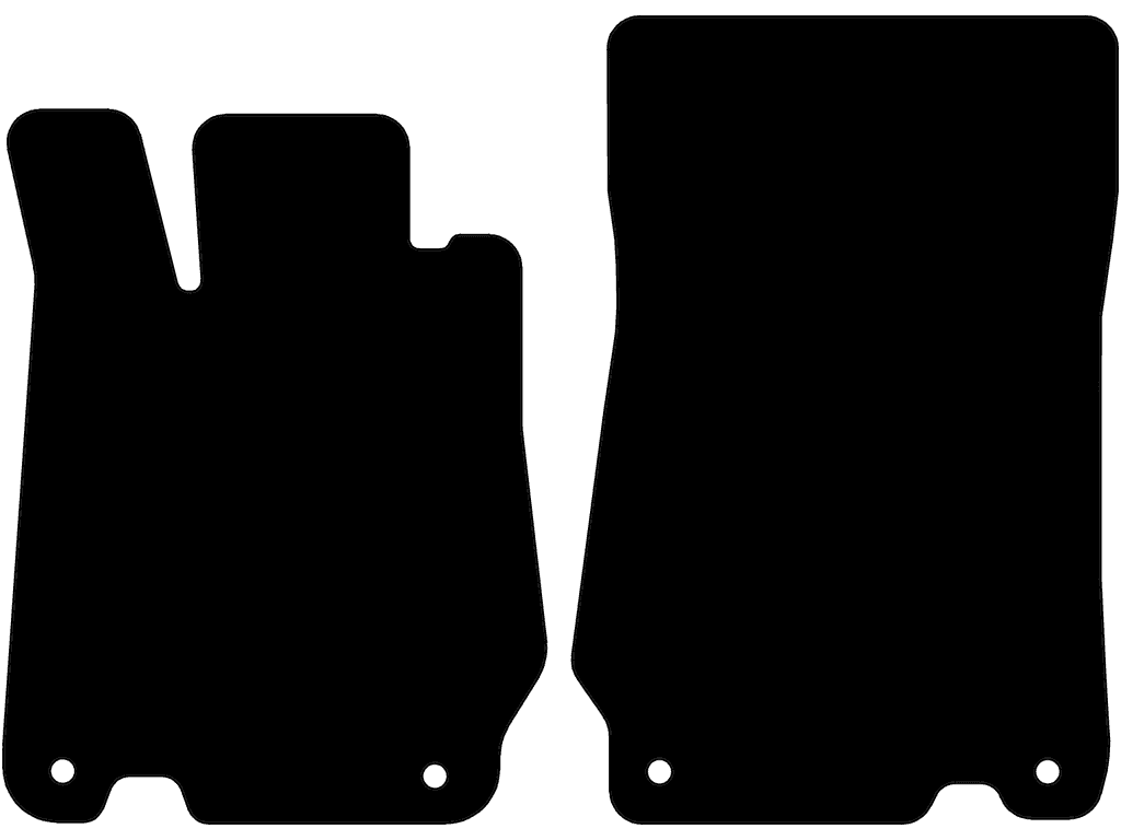 Lato passeggero con sistema di fissaggio | Sistema di fissaggio: Clip ovale + perno a vite