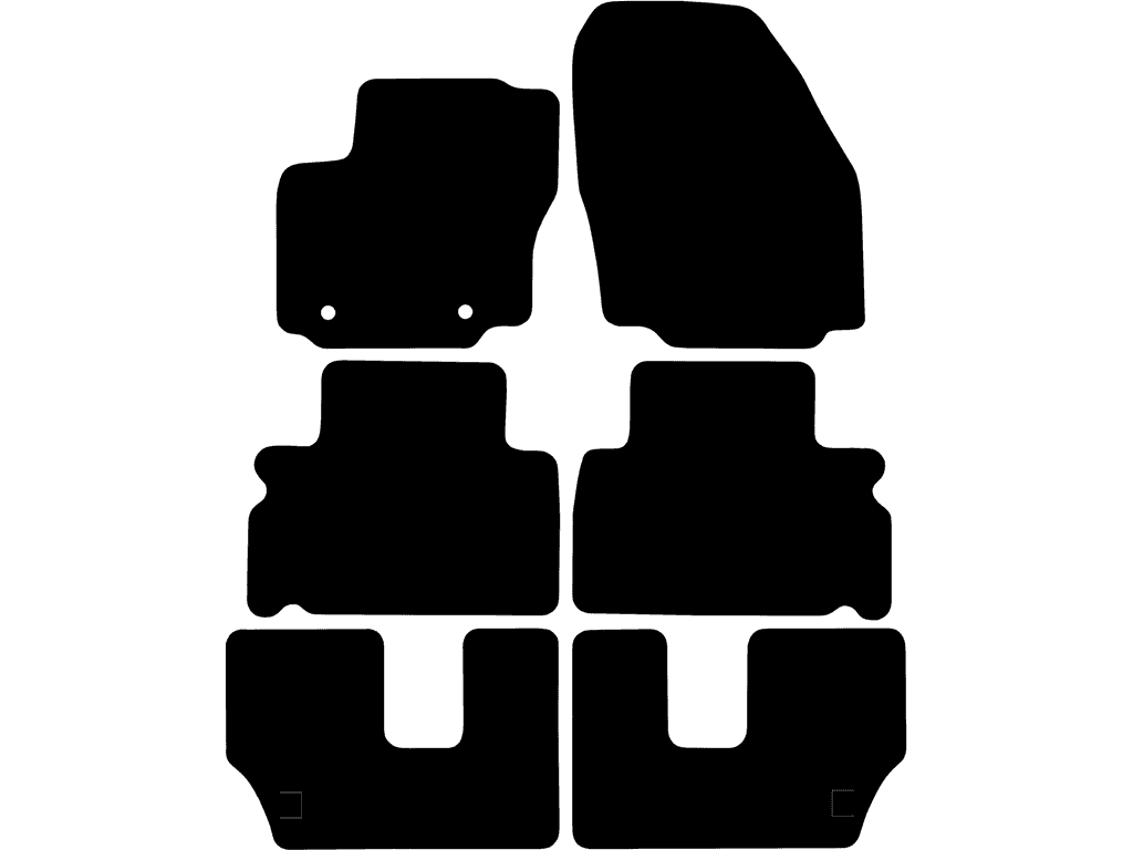 7 posti | Distanza punti di fissaggio (conducente) 31,7 cm