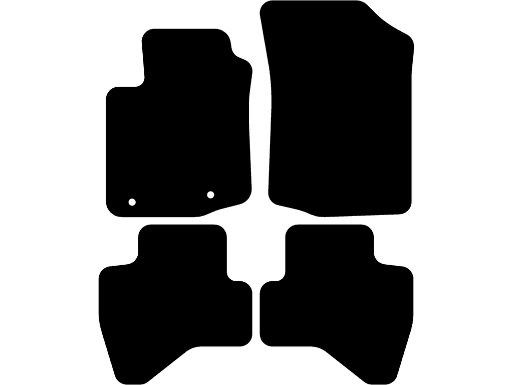 Sistema di fissaggio: Clip (25mm)