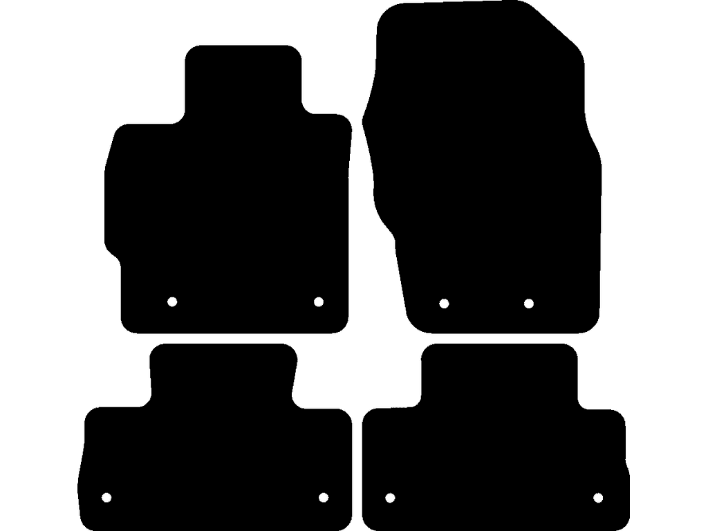 Distanza punti di fissaggio (passeggero) 16,8 cm