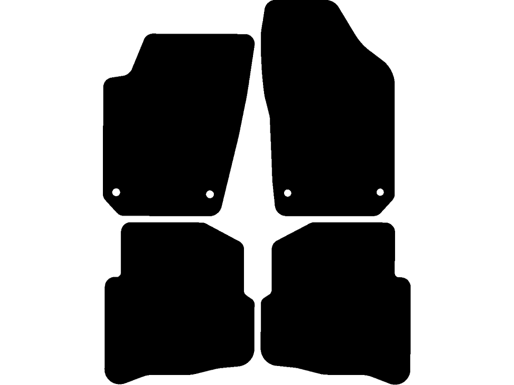 Lato passeggero con sistema di fissaggio