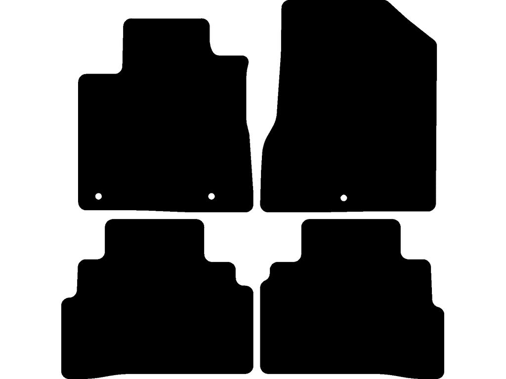 Tappetini per Nissan Murano Z51 2008 - 2016