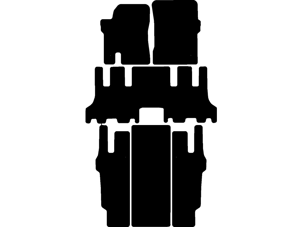 Tappetini per SsangYong Rodius 2004 - 2013