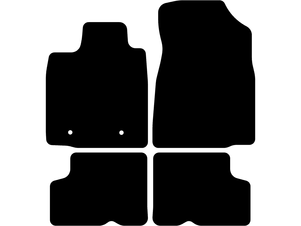 Tappetini per Dacia Sandero 2008 - 2012