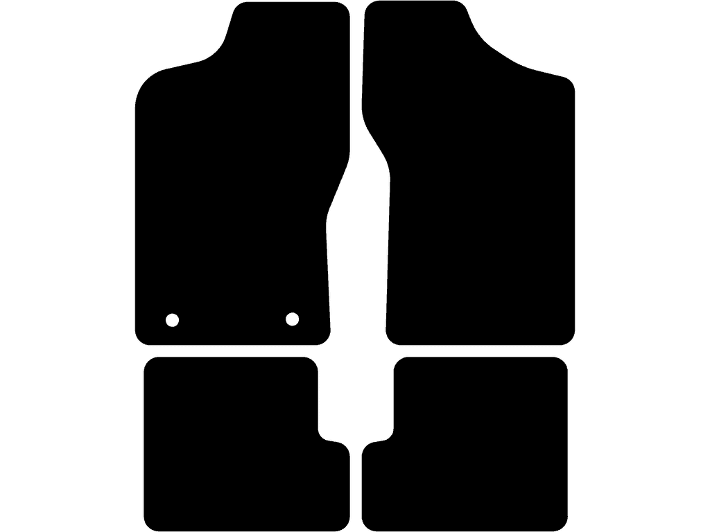 Tappetini per Fiat Cinquecento 1991 - 1998