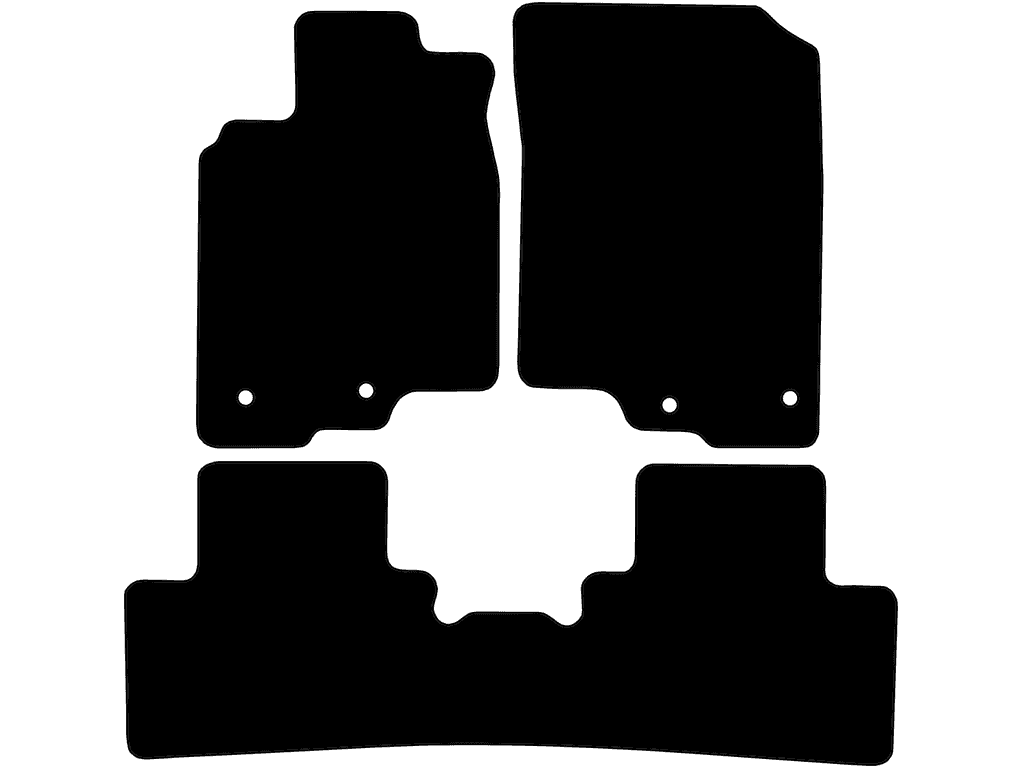 Lato passeggero con sistema di fissaggio | Sistema di fissaggio: Clip + perno a vite