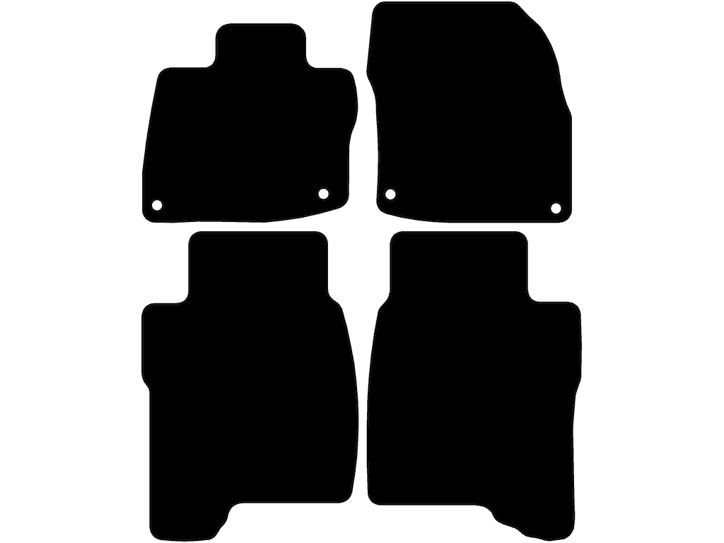 3/5 porte | Lato passeggero con sistema di fissaggio | Sistema di fissaggio: Clip| Versione 1