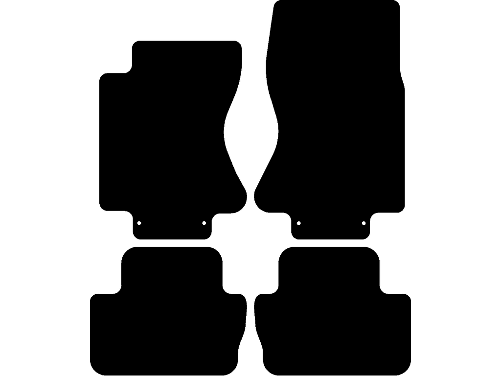 Tappetini per Jaguar S-Type 2002 - 2008