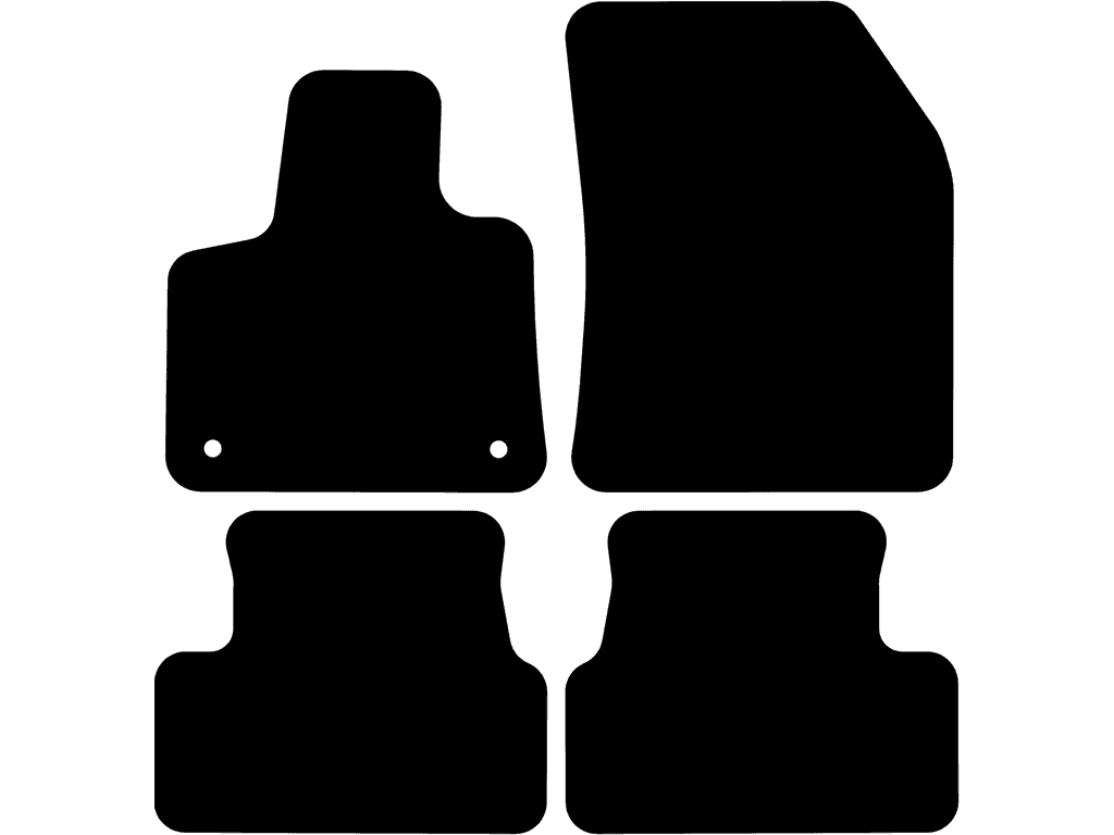 3008 Phase 2 | Due tappetini posteriori separati