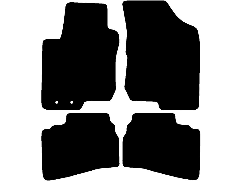 5 porte | Distanza punti di fissaggio (conducente) 10 cm | Lato passeggero senza sistema di fissaggio