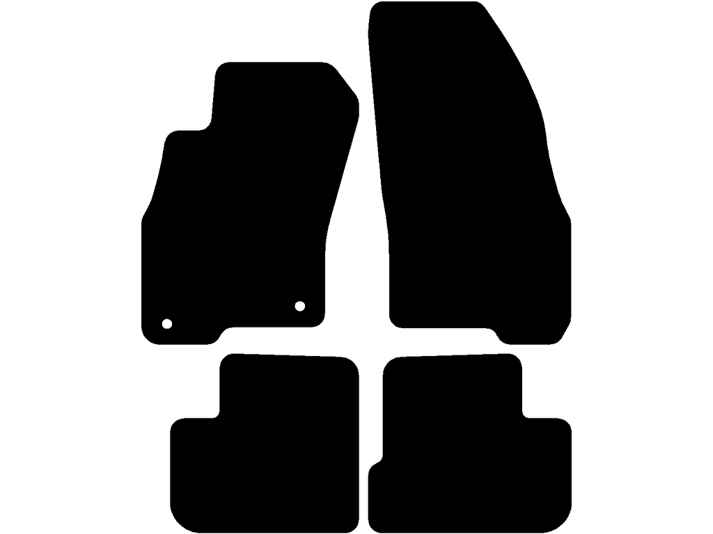 Distanza punti di fissaggio (conducente) 30,3 cm