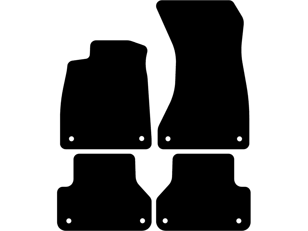 Sportback | Tappetini posteriori con sistema di fissaggio