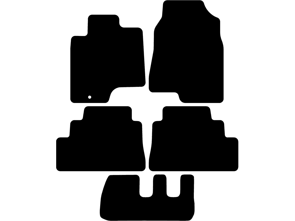 7 posti | Fissaggio singolo