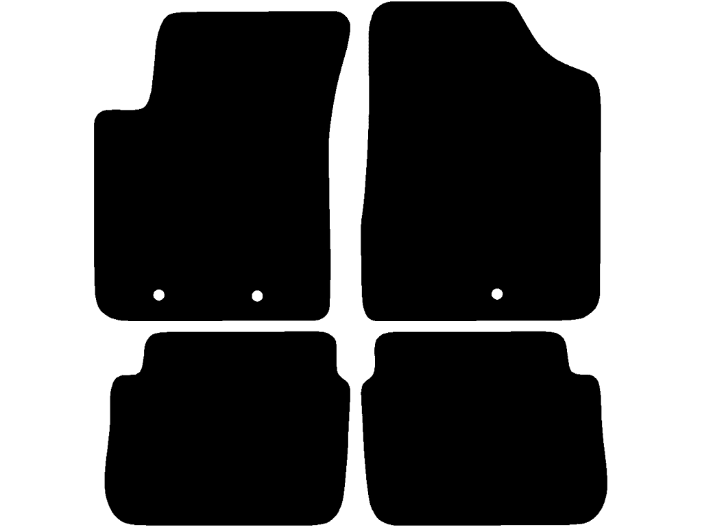 Lato passeggero con sistema di fissaggio