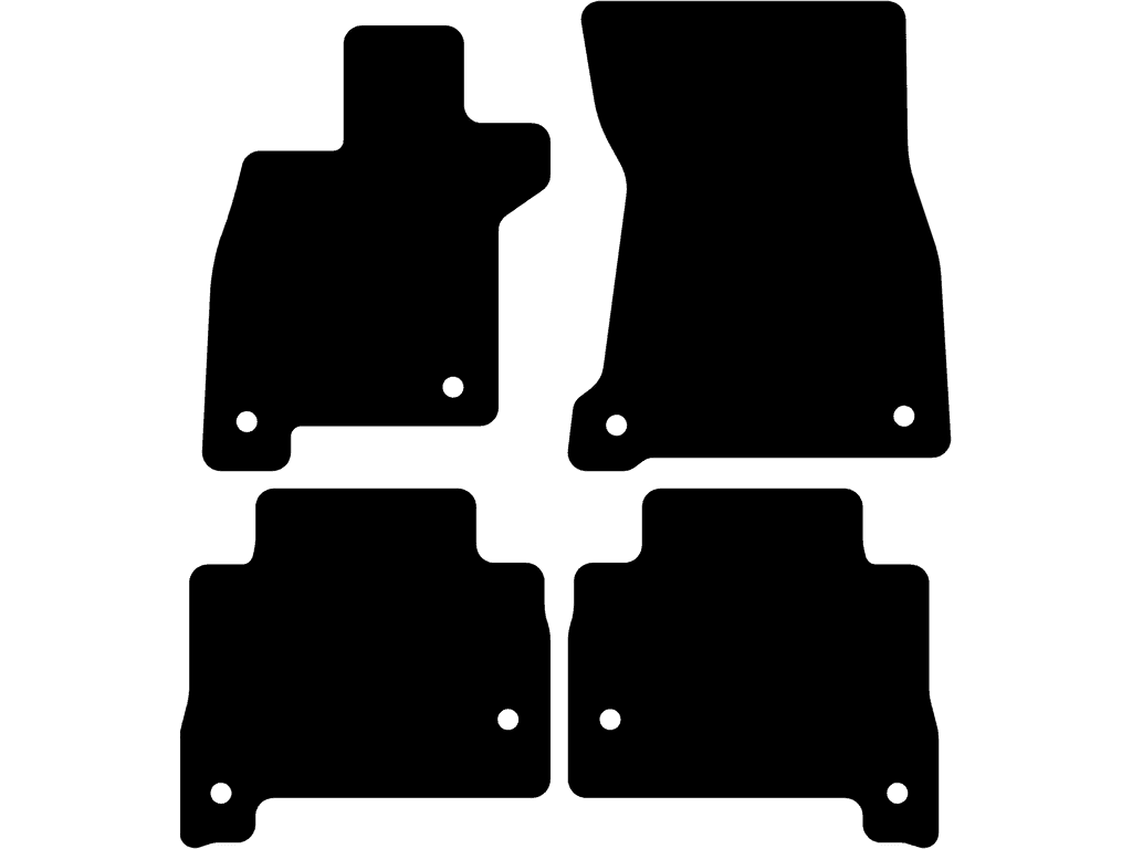 Tappetini per Lexus LS 500h 2018 - 2026