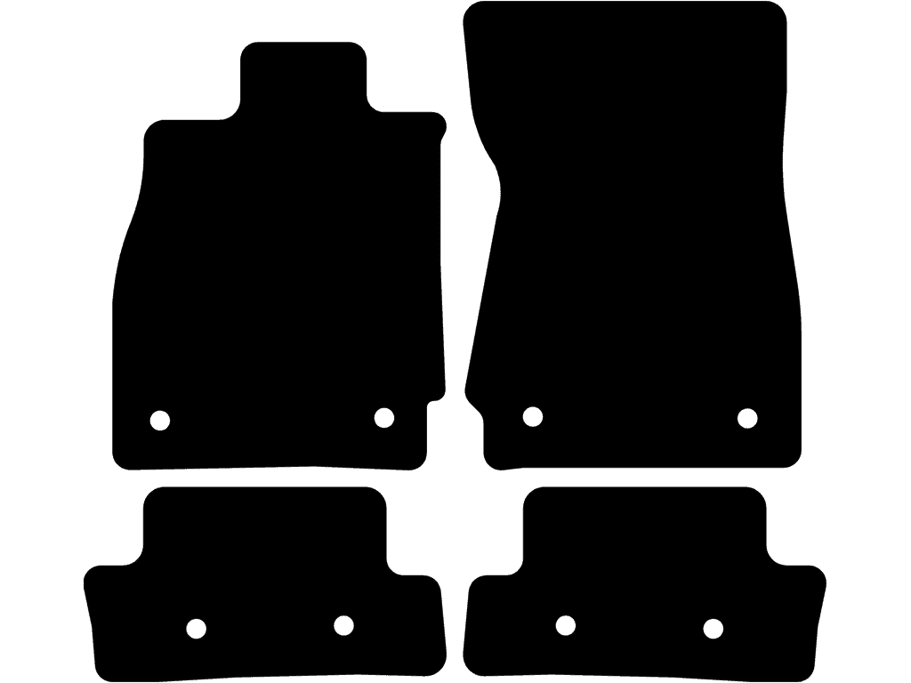 Tappetini per Lexus LC 2017 - 2024