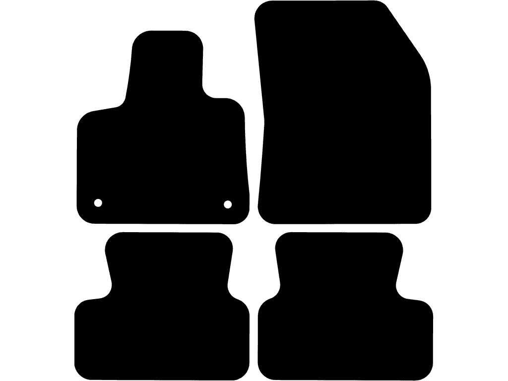 DS7 | Due tappetini posteriori separati