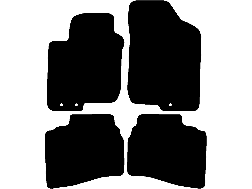 5 porte | Lato passeggero con sistema di fissaggio | Versione 1