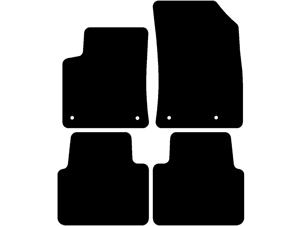 Tappetini per Opel Crossland 2017 - 2026