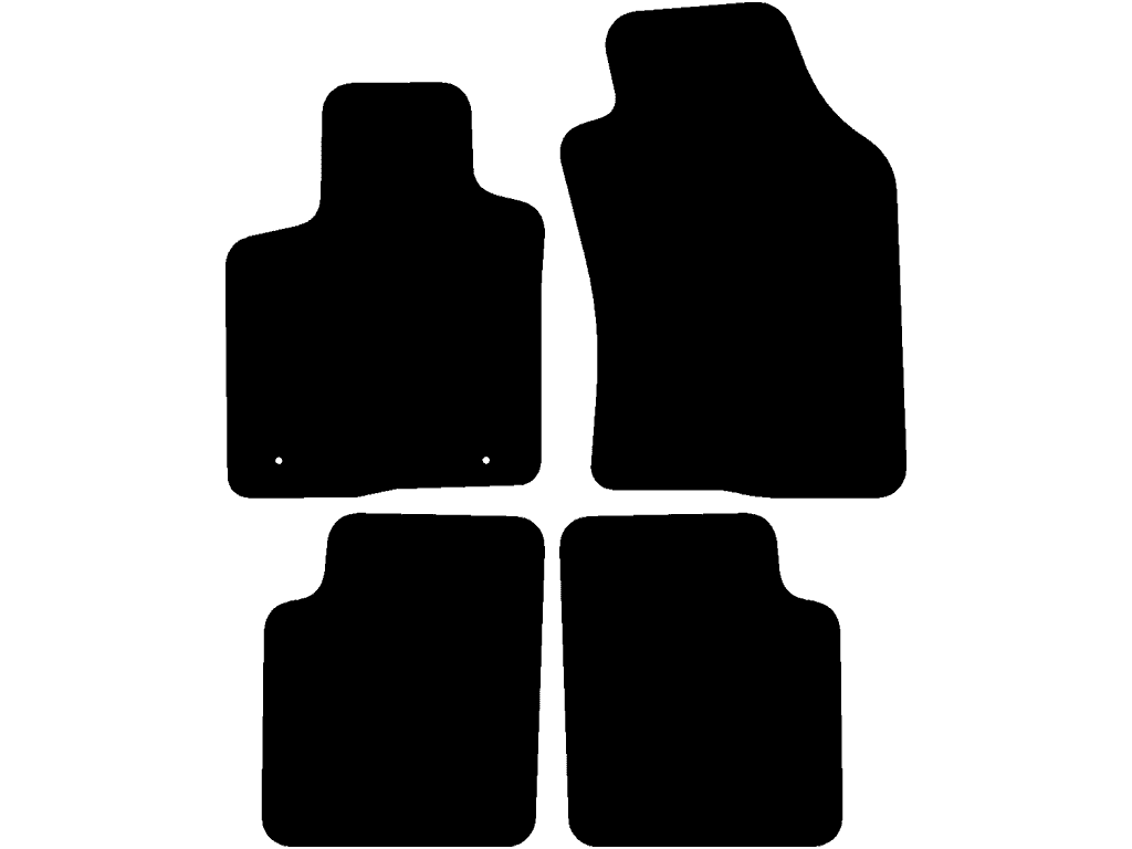 Lato passeggero senza sistema di fissaggio