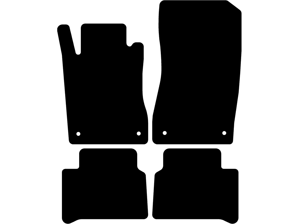 Tappetini per Mercedes CLS C219 2004 - 2010