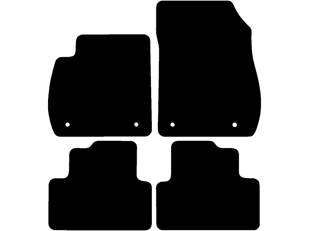 Tappetini per Opel Zafira C 2012 - 2019