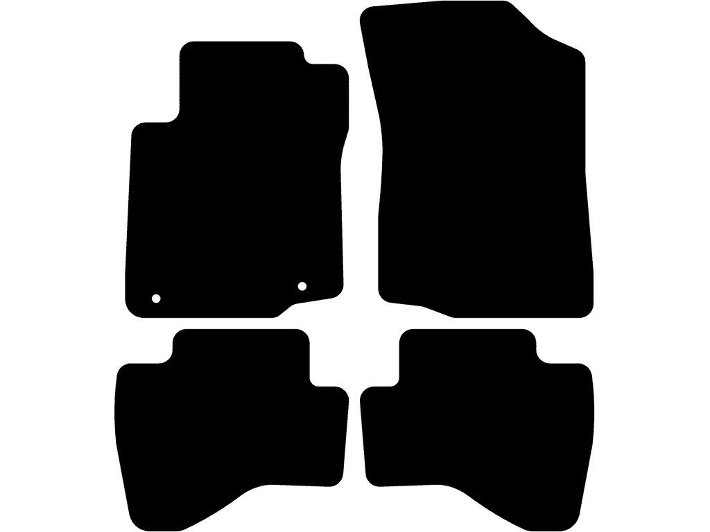 Tappetini per Peugeot 107 2009 - 2014