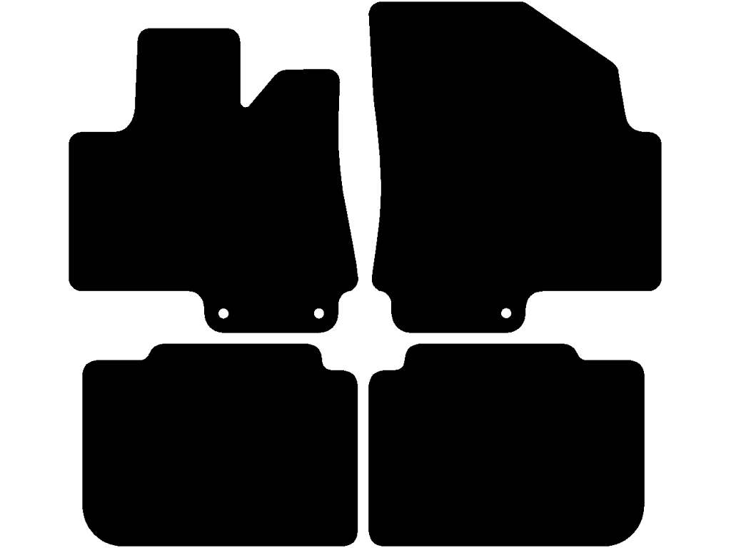 Tappetini per Saab 9-4X 2011 - 2012